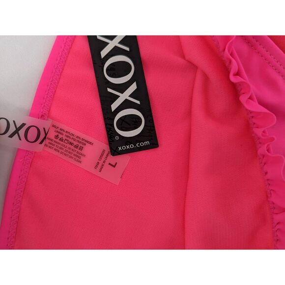 Pink Bikini Bottom Side Tie XOXO Swimear - Picture 7 of 8